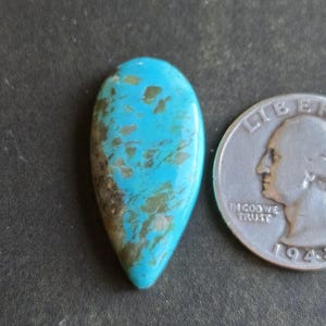 Cabochon turchese Kingman Mine