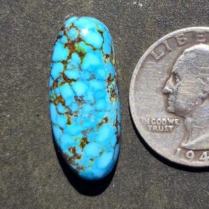AAA High Blue Kingman Turquoise Cabochon