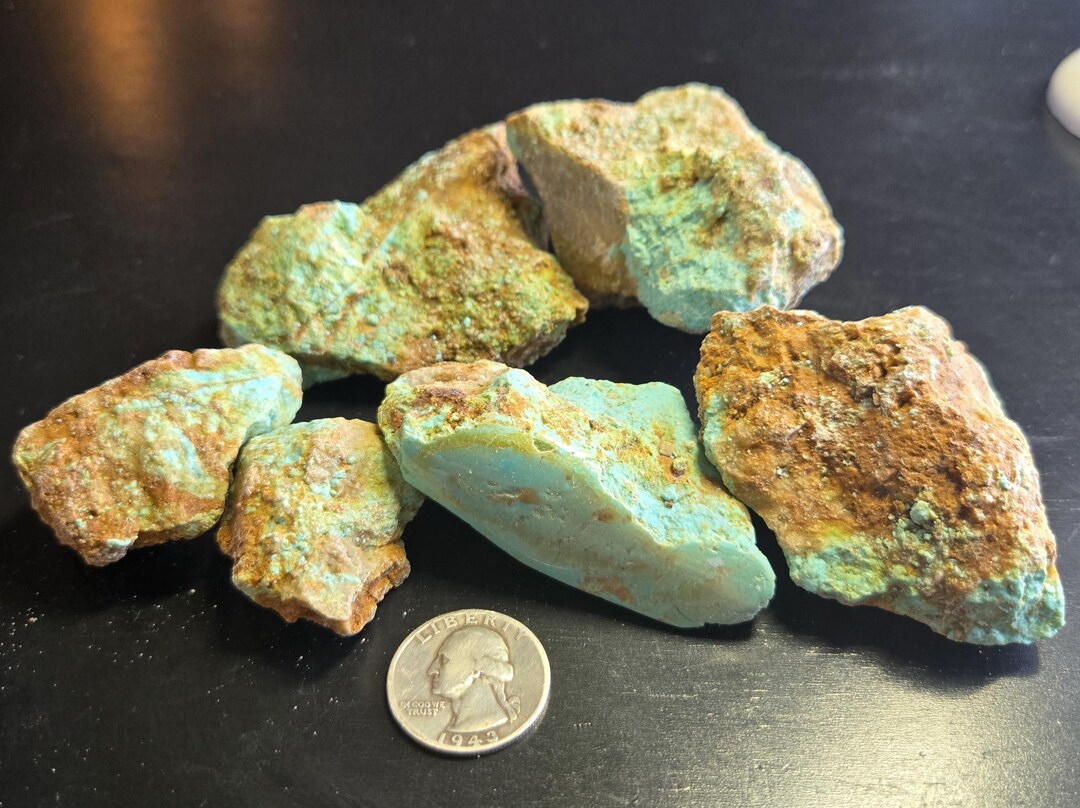 Patagonia Turquoise Rough for Cabbing - 448 Grams Lot 3 - Etsy