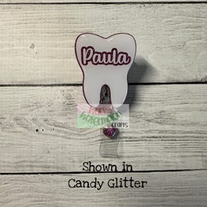 Personalized Tooth | 40oz Stanley Tumbler Tag