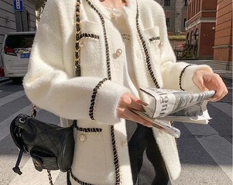 Chanel Crocheted Knit Camellia Runway Bag