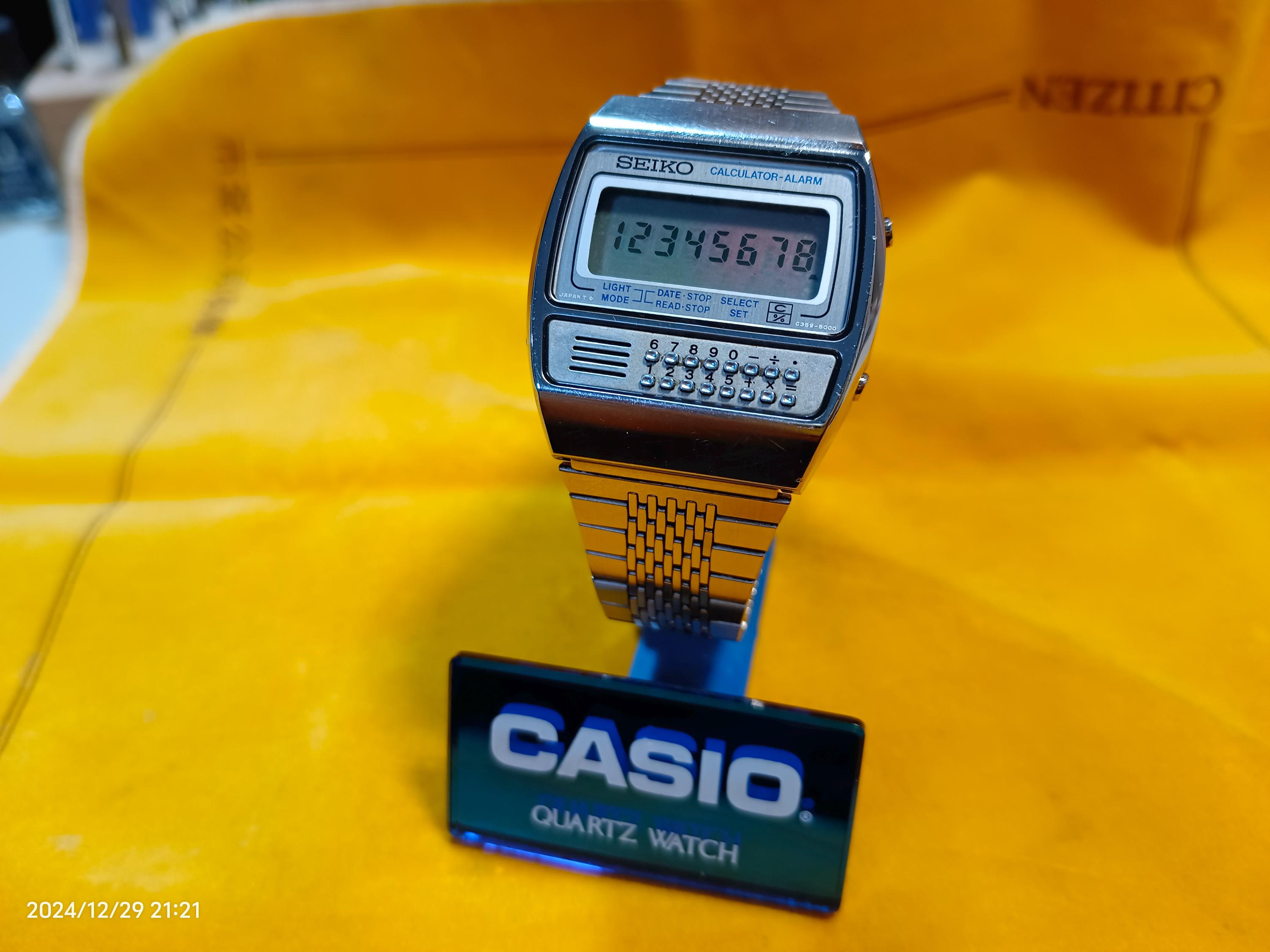 Seiko Calculator Watch - Etsy
