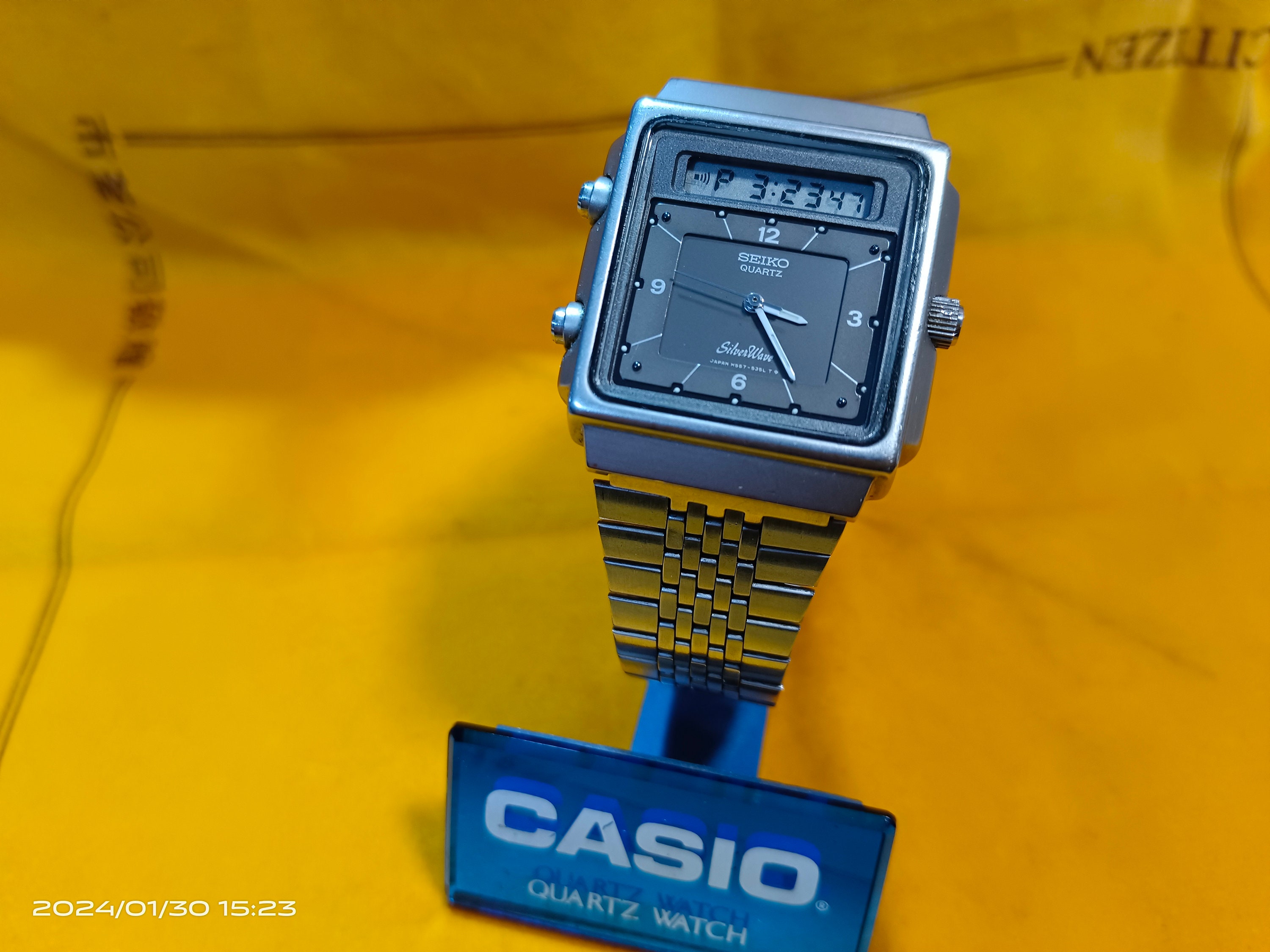 SEIKO - A557-5000 A0 - Digital - Vintage Digital Watch