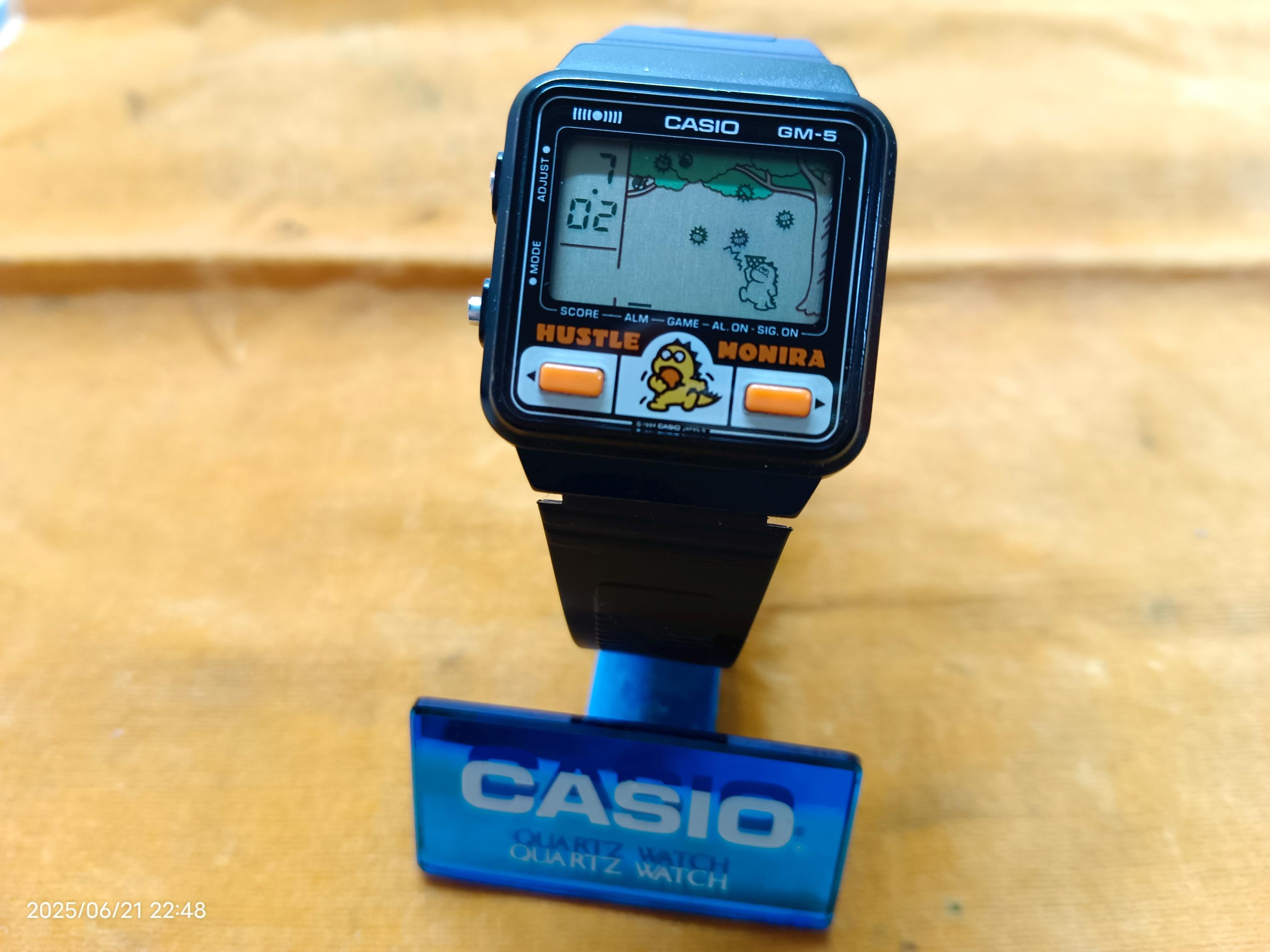 Vintage Casio 1984's Hustle Monira Game Alarm Module (479