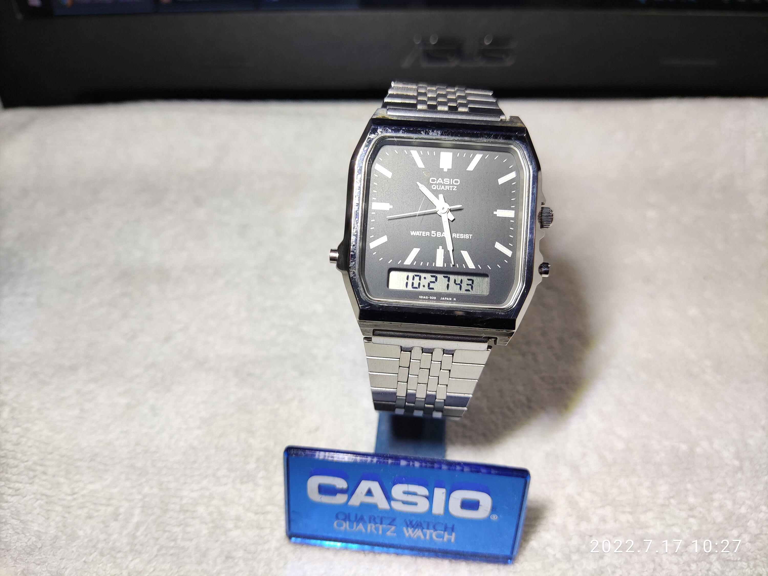 Vintage CASIO 1985 Ana-Digital AMW-31 (358) Diver 50m Alarm