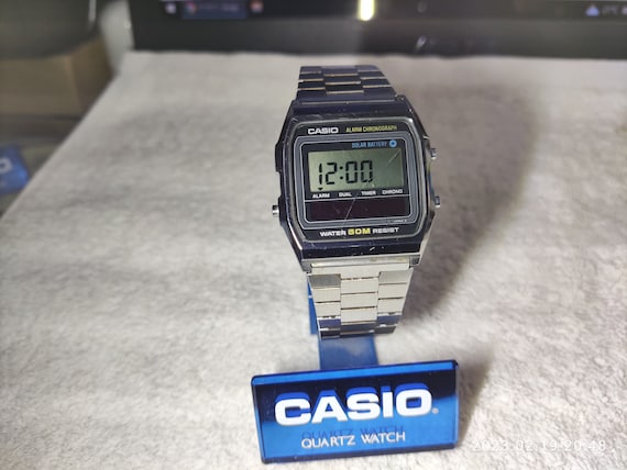 Casio classic sale solar