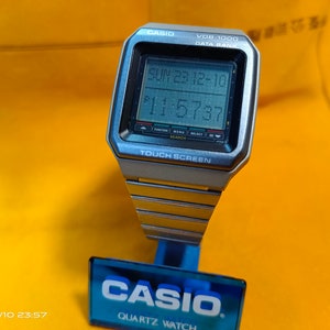 Casio VDB-1000 Data Bank First Touch Screen Watch Functions