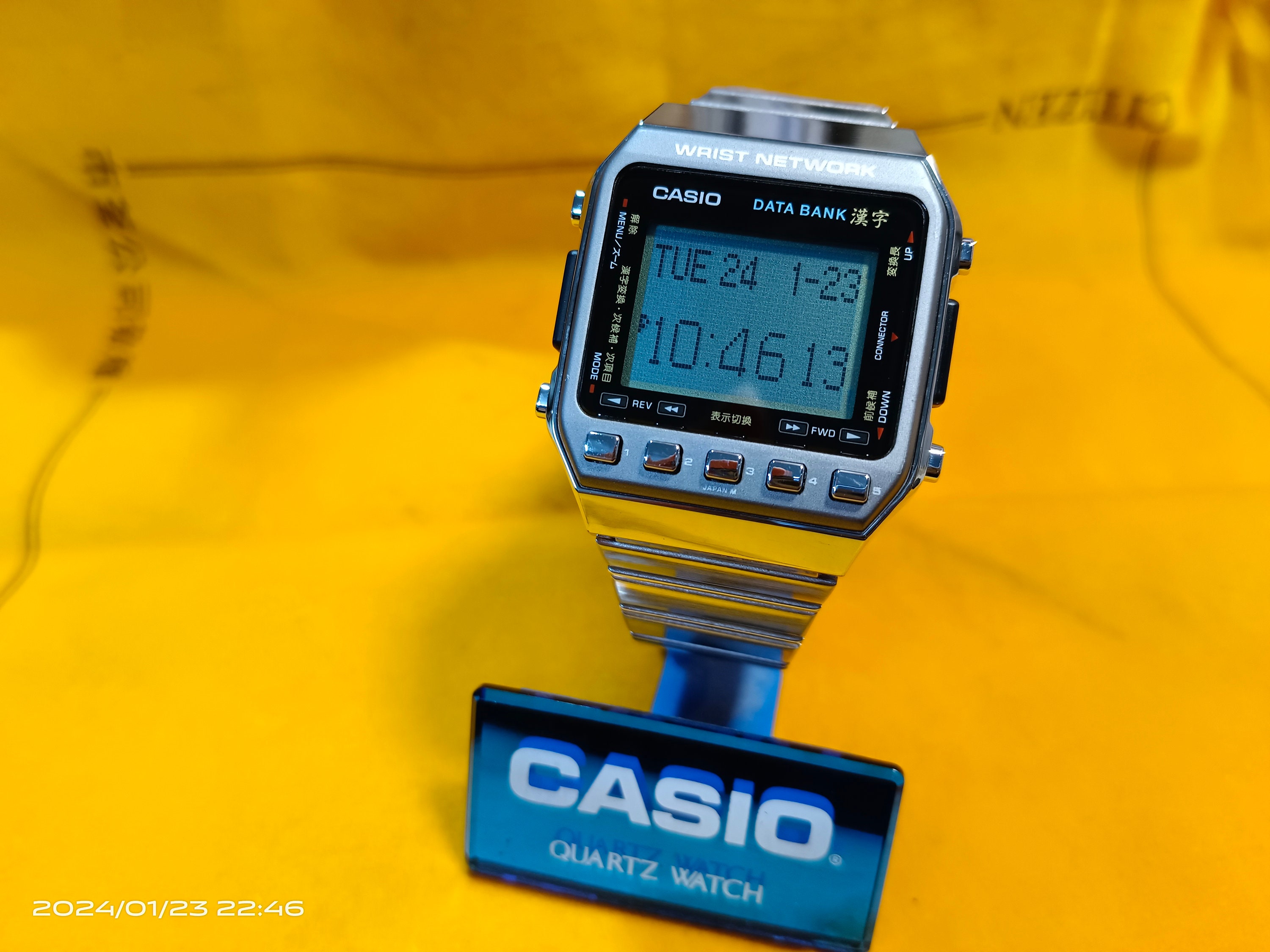 Reloj Casio Digital Hombre Data Bank Calculadora DBC-32C-3BEF —  Joyeriacanovas