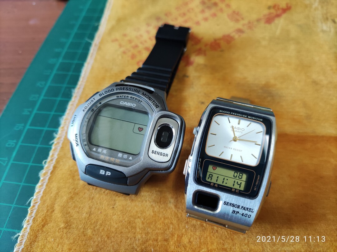 Buy Vintage CASIO 1990 TWO Blood Pressure (770) BP-400/ (2197