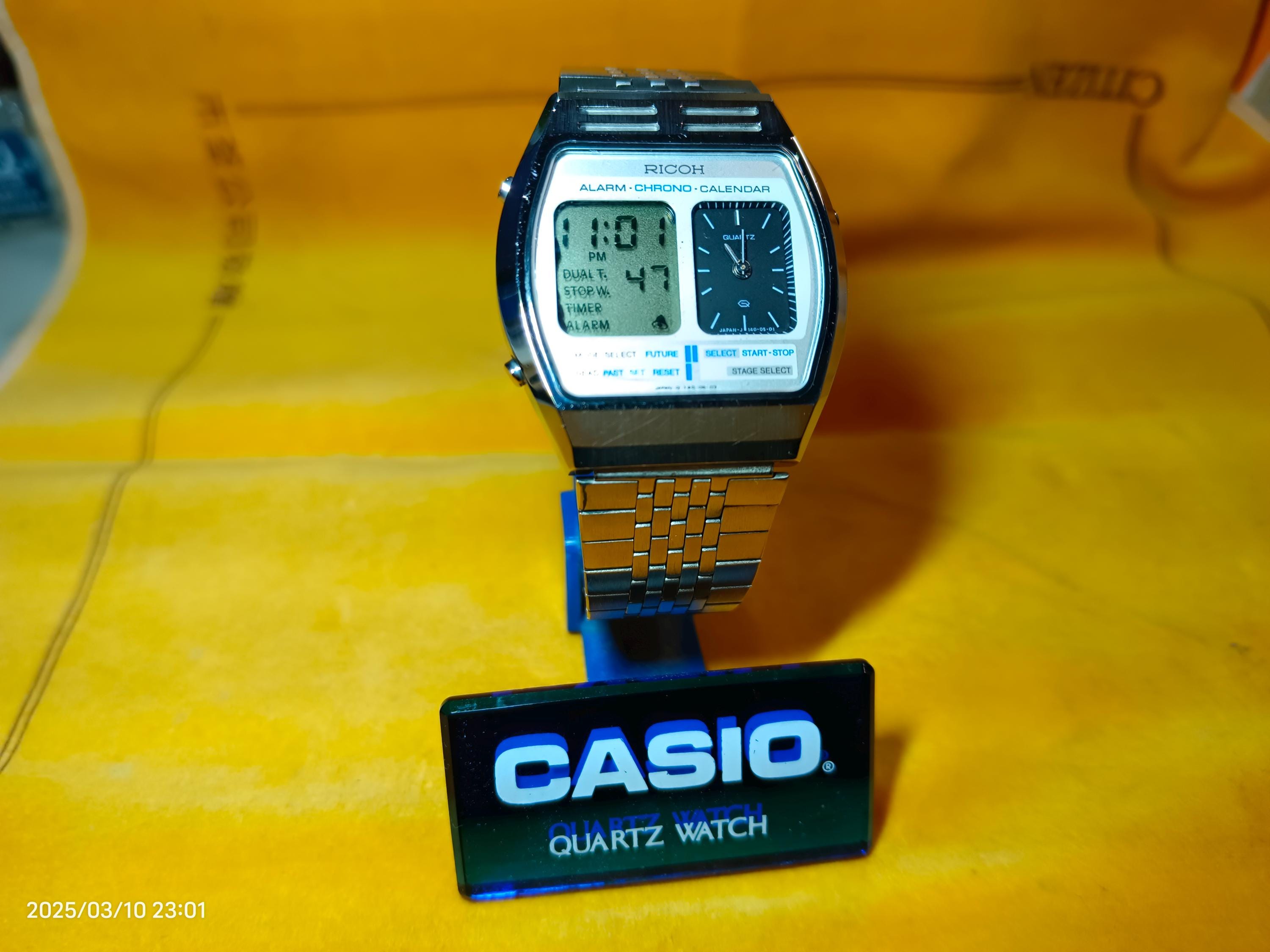 RICOH 140004 ALARM•CHRONO•CALENDAR 腕時計 【公式通販】