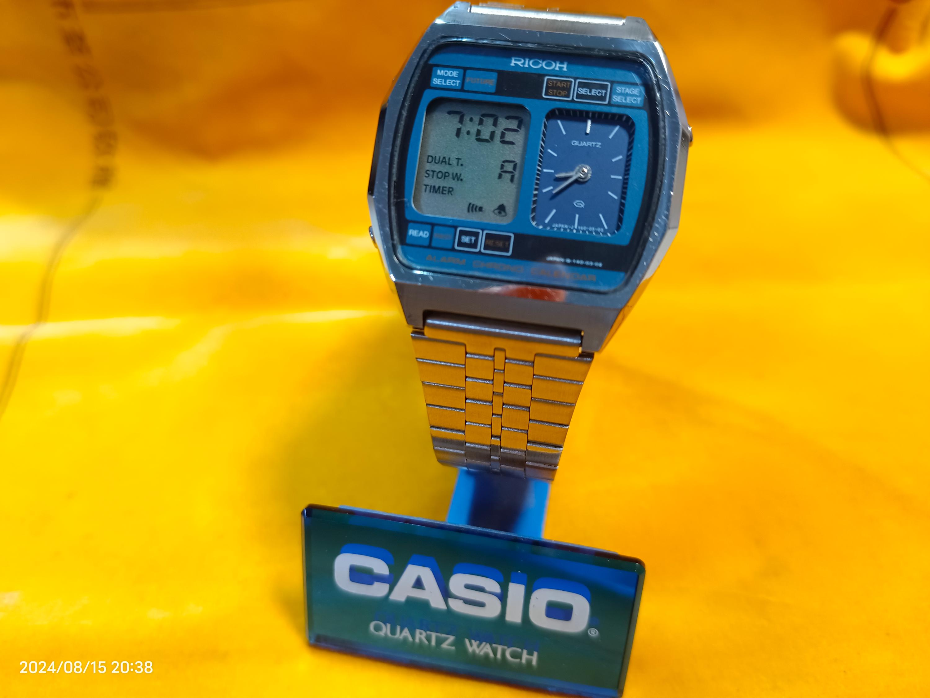 RICOH 140004 ALARM•CHRONO•CALENDAR 腕時計 【公式通販】