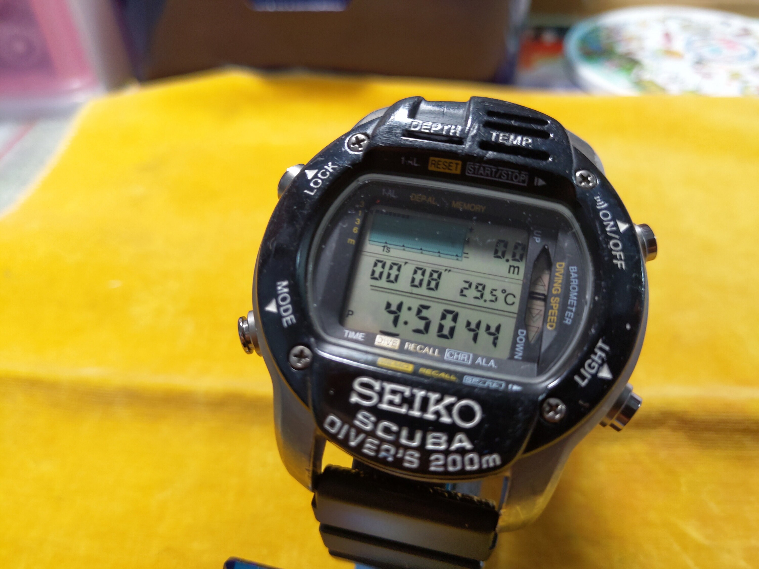 Vintage SEIKO 1985 Digital Scuba Diver 200m M796-5A10 All - Etsy