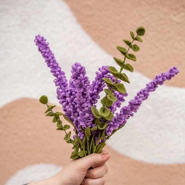 Felt Eucalyptus Etsy