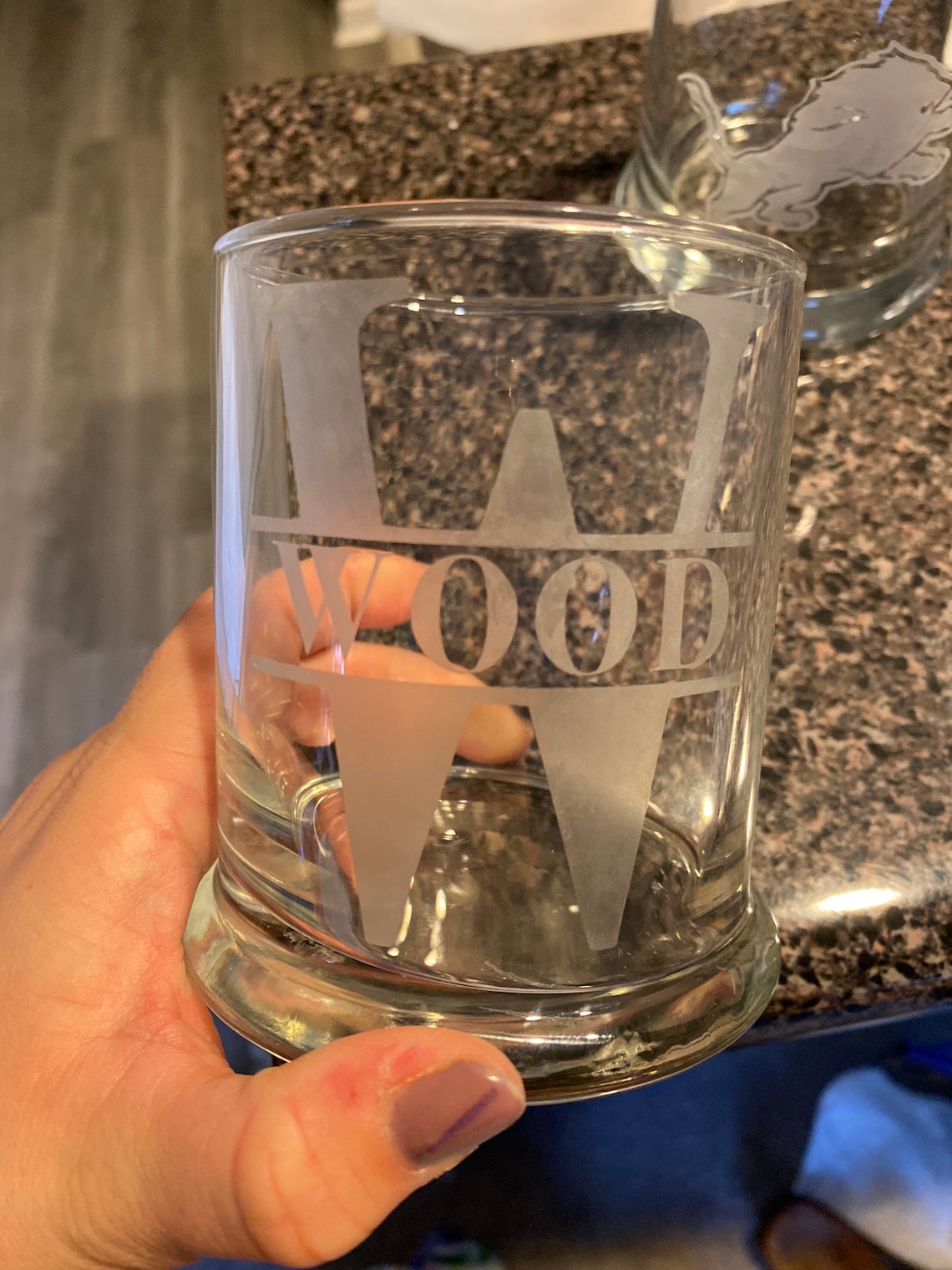 Personalized Drinking Glasses Etsy