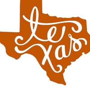 État du Texas SVG