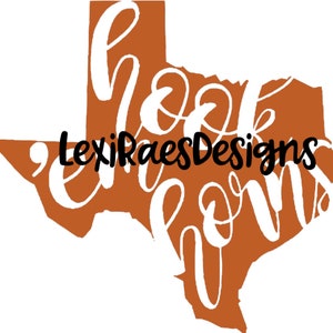 Hook Em&#39; Horns