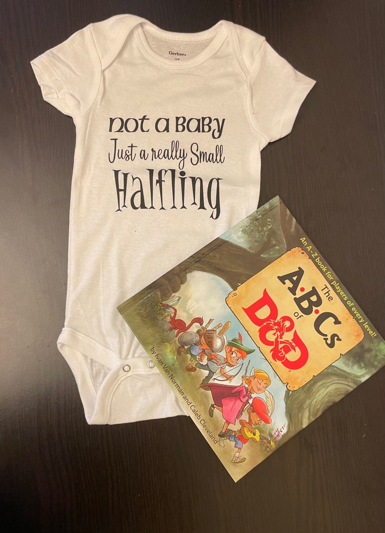 3 Pack DND Baby Onesies Gamer Dungeon & Dragons ABC of Etsy