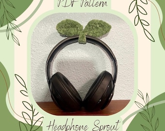 Plush Headphone Sprout Crochet Pattern