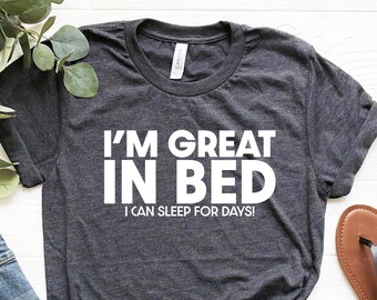 Funny Sleep Shirt | Etsy