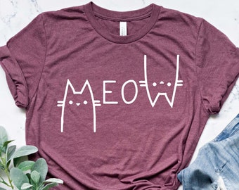 meow tee shirts