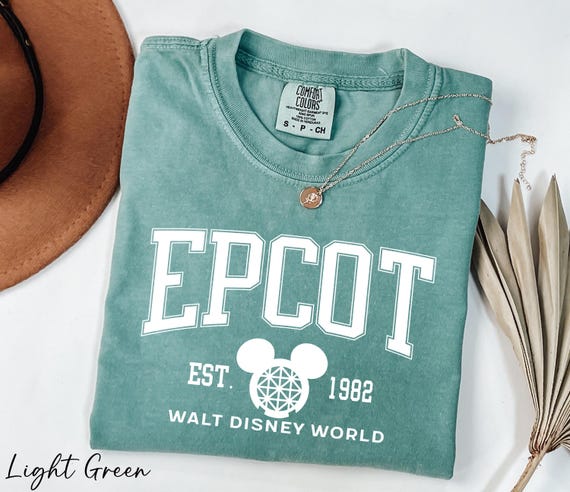 Comfort Colors® Epcot Est 1982 Shirt, Epcot Shirt, Walt Disney World Shirt, Mickey Head Epcot Tee, Disney Family Trip Shirt