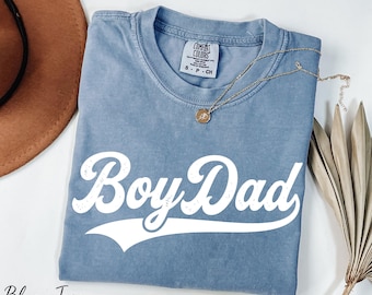 Boy Dad Shirt, New Dad Gift, Boy Dad Club Tee, Baby Announcement Shirt, First Father's Day Gift, Boy Dad Tee Comfort Colors®