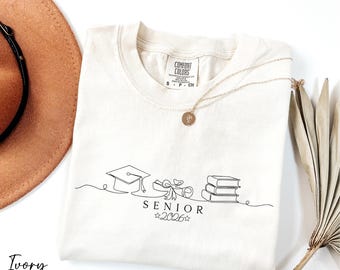 Comfort Colors® Senior 2026 Shirt, Graduation Gift, 2026 Seniors Shirt, Class of 2026 Senior Shirt, High School Senior Shirt, Grad Shirt