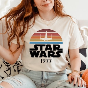 Disney Star Wars 1977 T-Shirt, Disneyland Trip Shirt, Star Wars Fan Gift Shirt, Disney Trip Star Wars Tee