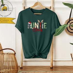 Auntie Claus Shirt | Christmas Auntie Claus Shirt | Christmas Claus Sweater | Family Claus Shirt | Matching Family Shirts | Holiday Shirt