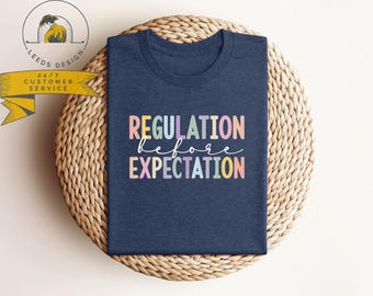 Chemise Régulation avant les attentes, Chemise d'ergothérapie, Régulation sensorielle, Chemise d'enseignant de vitesse, Cadeau d'enseignant d'accessibilité