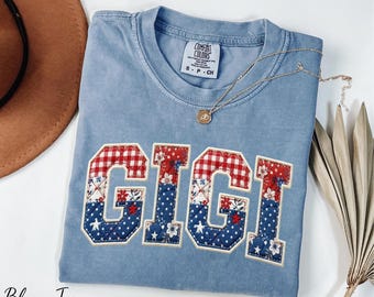 American Family Shirts, Mama Mimi Gigi Mini Nana Mommy Shirt, 4th of July Shirt, USA Celebration Shirt, Memorial Day Shirts