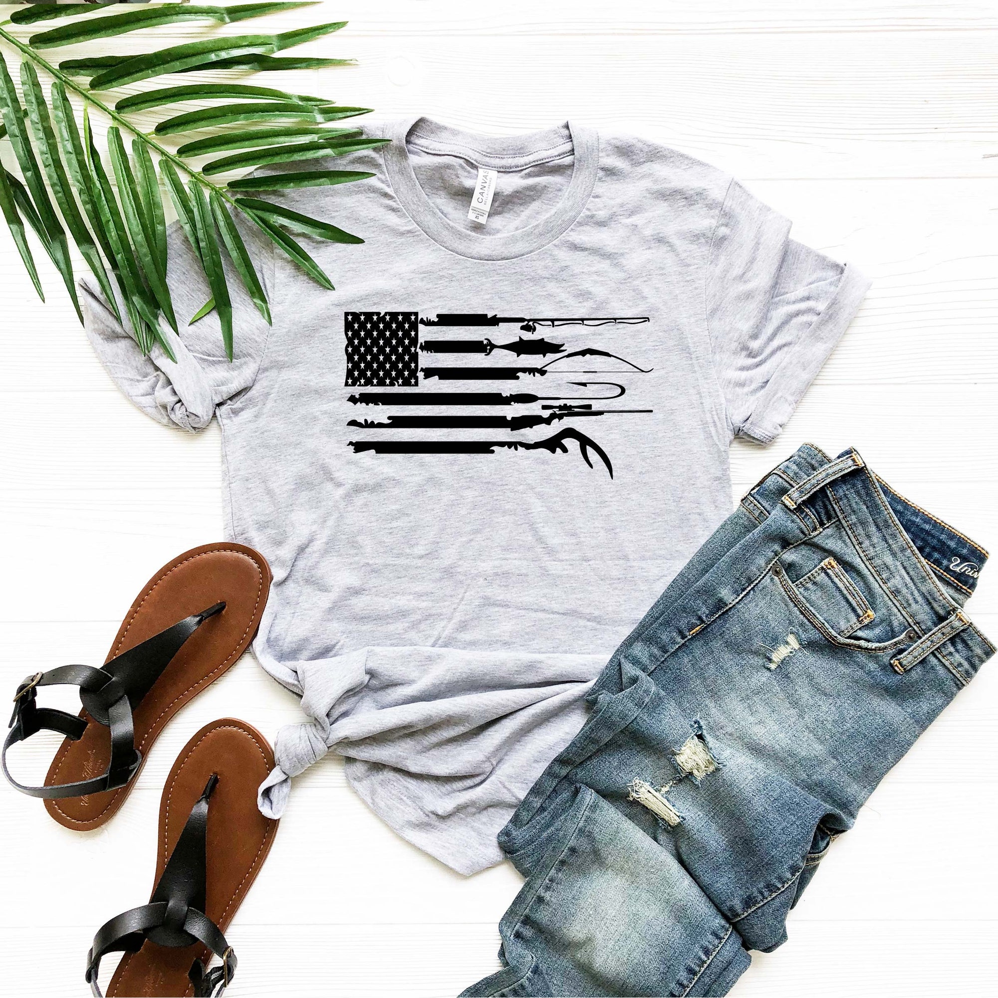 Discover Hunting Shirt, Fishing Shirt, Hunting USA Flag Shirt, Gift for Hunter | Fisherman