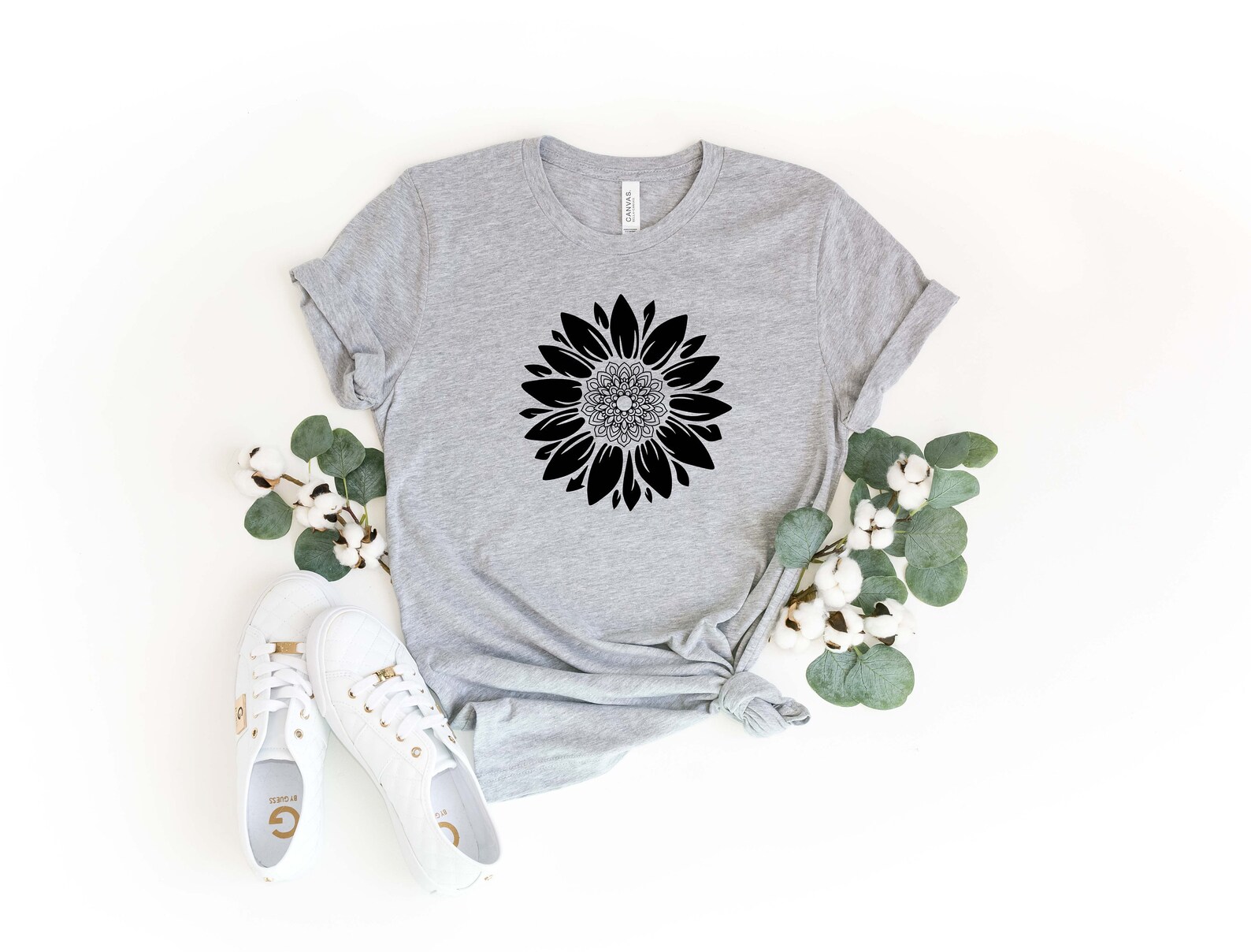 Sunflower Daisy Shirt Daisy Shirt Sunflower Shirt Garden Etsy
