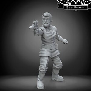 Insurgent General Crix - Legion Scale | RPG | Scifi | Role Playing | D&D | SW Miniature