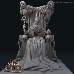The Imperator Tarot - 32 mm Tabletop Gaming Minis - DnD Miniatur Tabletop Fantasy Fairytale Maskerade - Great Grimoire
