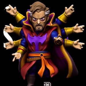 Chibi Odd Surgeon - Resin Mini | Survivors | Superhero Miniature | Huper