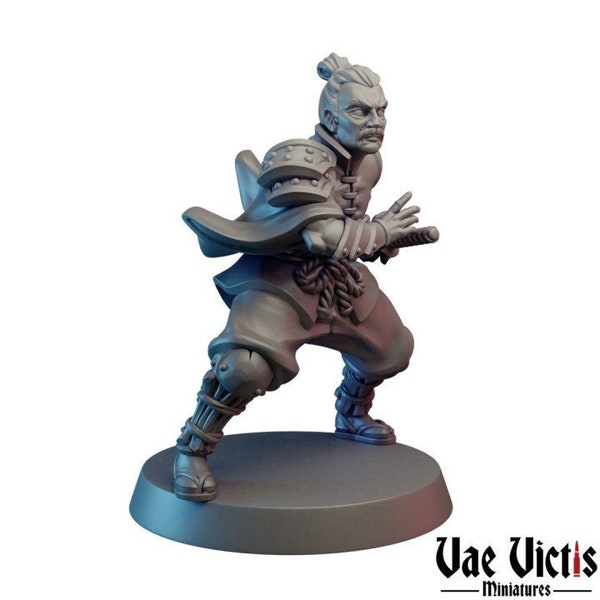 Ronin Villager - 28mm or 32mm Scale DnD Miniature | Dungeons and Dragons Mini | 5E Fantasy | Vae Victis