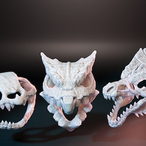 Kaijumon Starter Skulls - Resin Miniature | Pop Culture | Dungeons and Dragons Mini | Sci Fi | Fantasy Mini