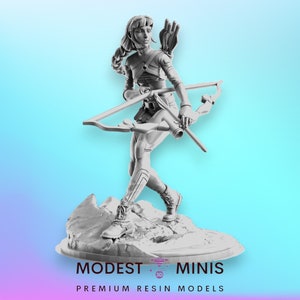 Young Trickshot - 40mm Miniature | DnD Mini | Superhero Miniature | C27