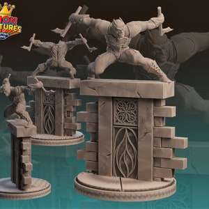 Daytime Protector - 40mm  Miniature | DnD Mini | Superhero | Legion