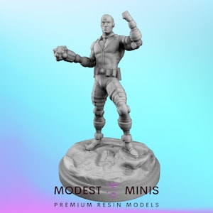 Voetbalmachine - 40 mm miniatuur | DnD Mini | Superheldminiatuur | C27