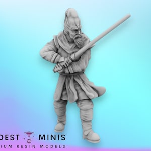 Mystical Galactic Warrior - Legion Scale | RPG | Scifi | Role Playing | DnD | SW Miniatureature