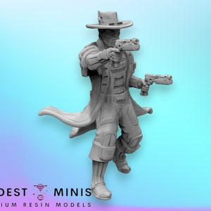 Space Cowboy Leader - Legion Scale | RPG | Scifi | Role Playing | Shatterpoint | SW Miniature