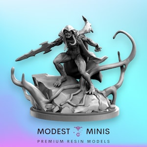 God Hunter - Miniatura da 40 mm / DnD Mini / Miniatura di supereroi / C27
