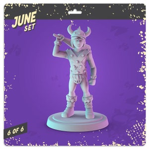 DnD Bobby / Resina stampata in 3D Mini / Sopravvissuto / DnD / Miniatura di supereroi / Mini pop