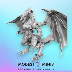 100 mm Konstrukt Drache - 32 mm Skala DnD Miniatur | Dungeons and Dragons | JRPG Mini - RN Estudio