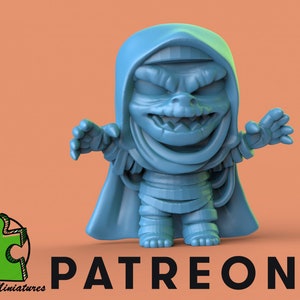Chibi  Mummy - 32mm Scale Miniature | DnD Miniature | Chibi Mini | Fantasy | Gifts