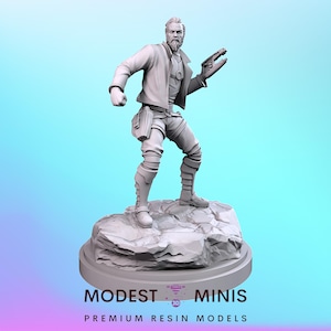 Boomer-Lord - 32mm 40mm  Miniature | DnD Mini | Superhero | C27