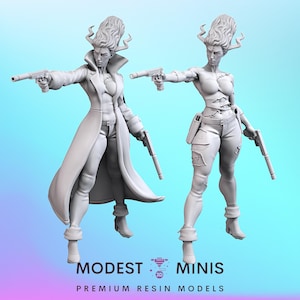 Thread and Dread - 32mm 40mm scale Miniature | DnD Mini | Superhero Miniature | C27