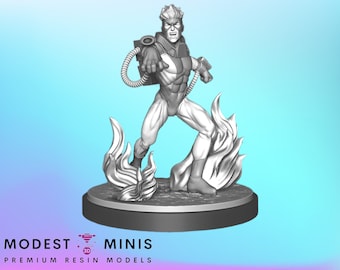 Tinder Flint - 40mm scale Miniature | DnD Mini | Superhero Miniature | C27